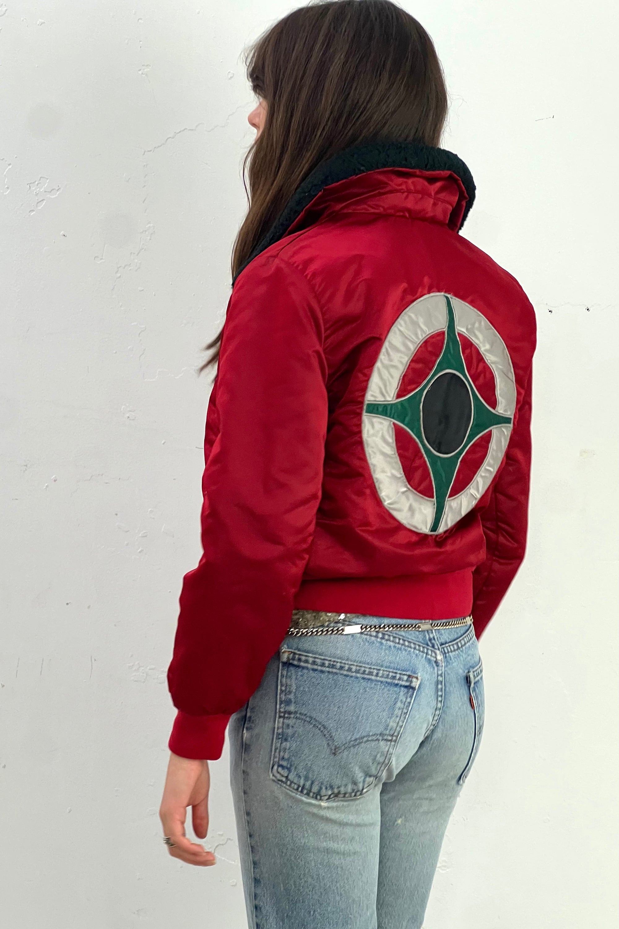 Vintage Satiny The Line Ski Jacket Selected by Anna Corinna