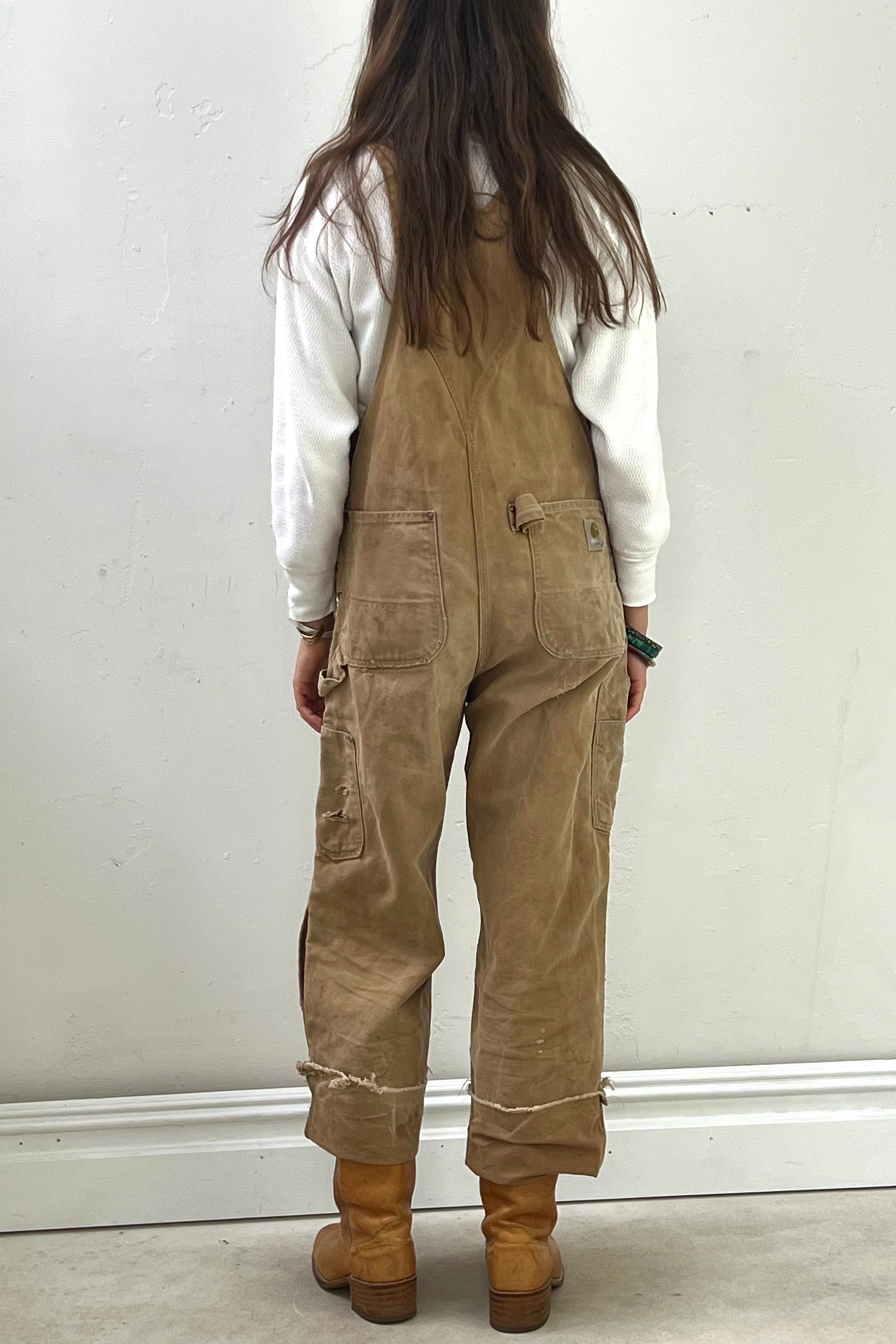 Vintage Carhartt Double Knee Overalls Selected by Anna Corinna
