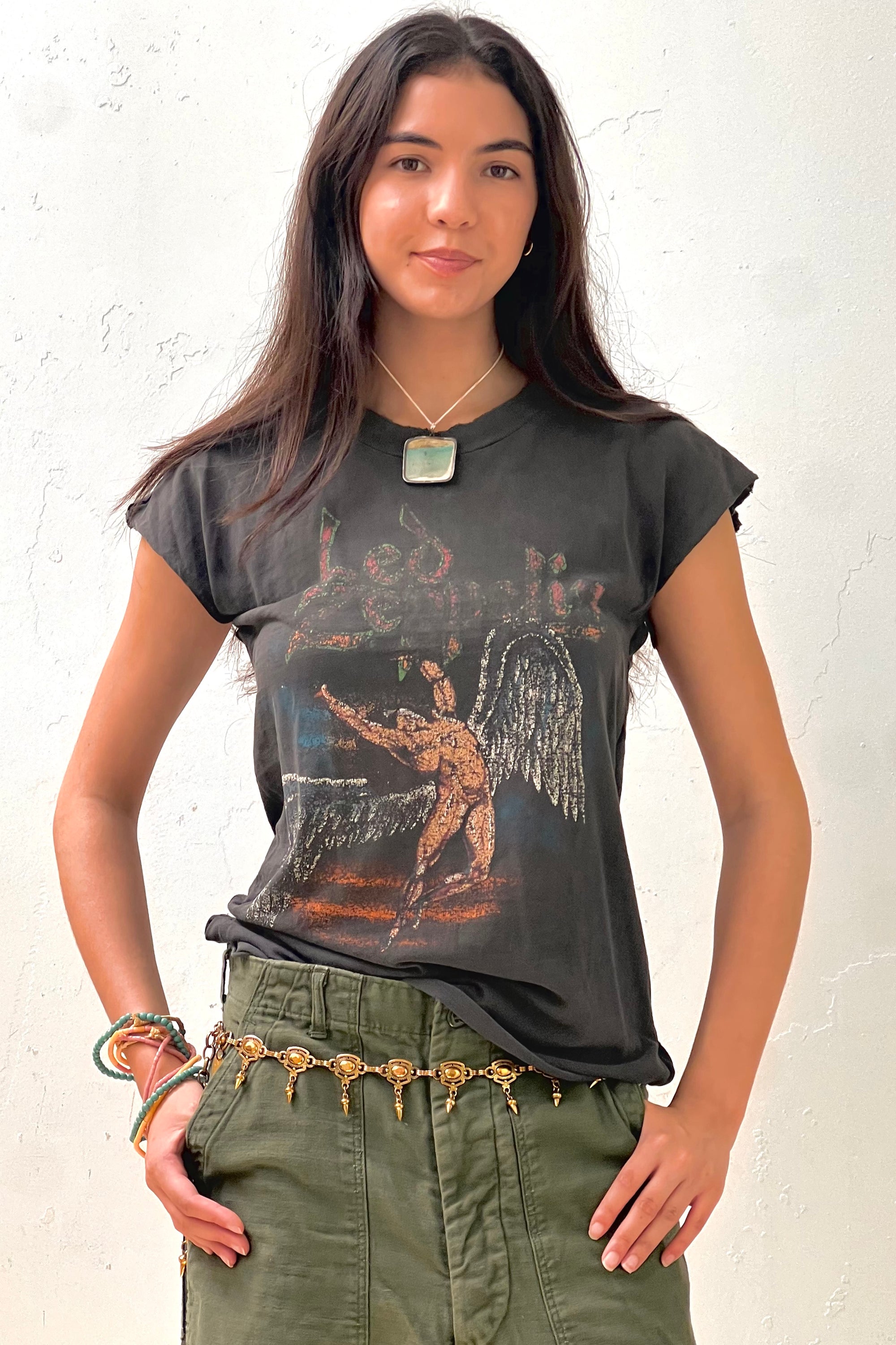 Vintage Led Zeppelin Rock T  Selected by Anna Corinna
