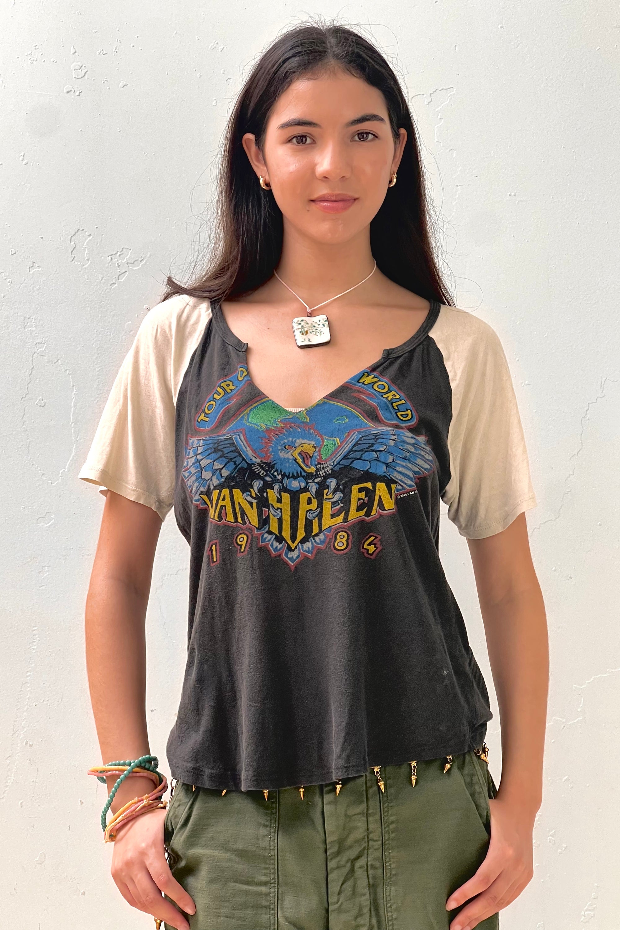Vintage Van Halen Rock T Selected by Anna Corinna