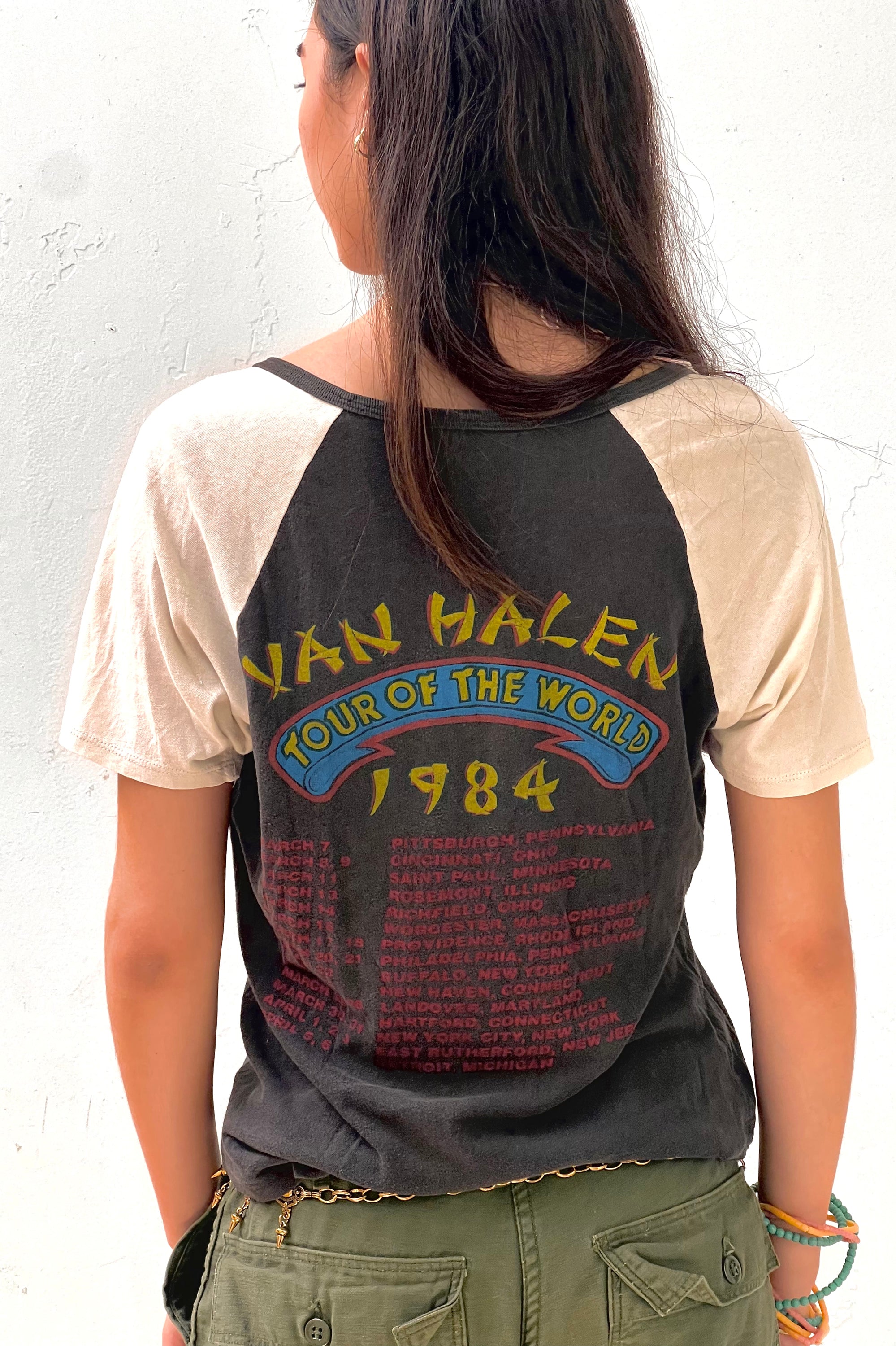 Vintage Van Halen Rock T Selected by Anna Corinna