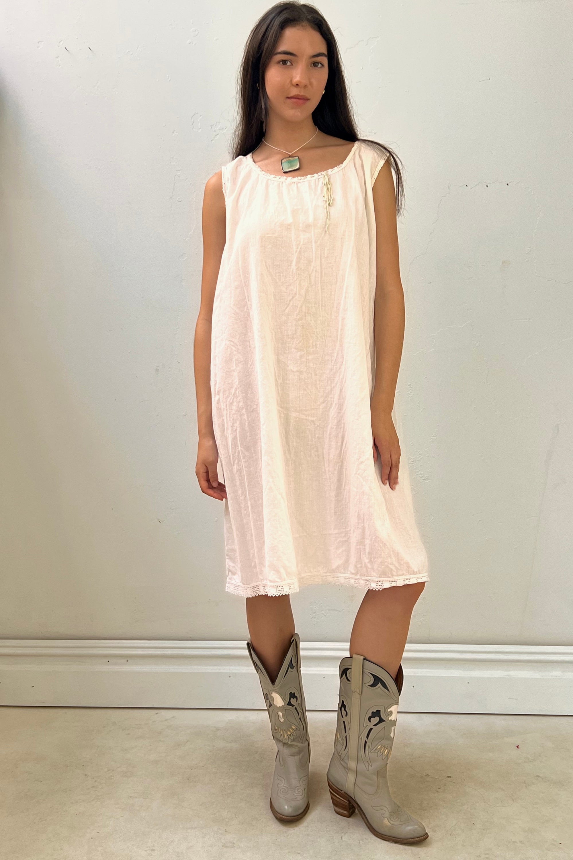 Vintage Victorian Slip Dress Selected by Anna Corinna