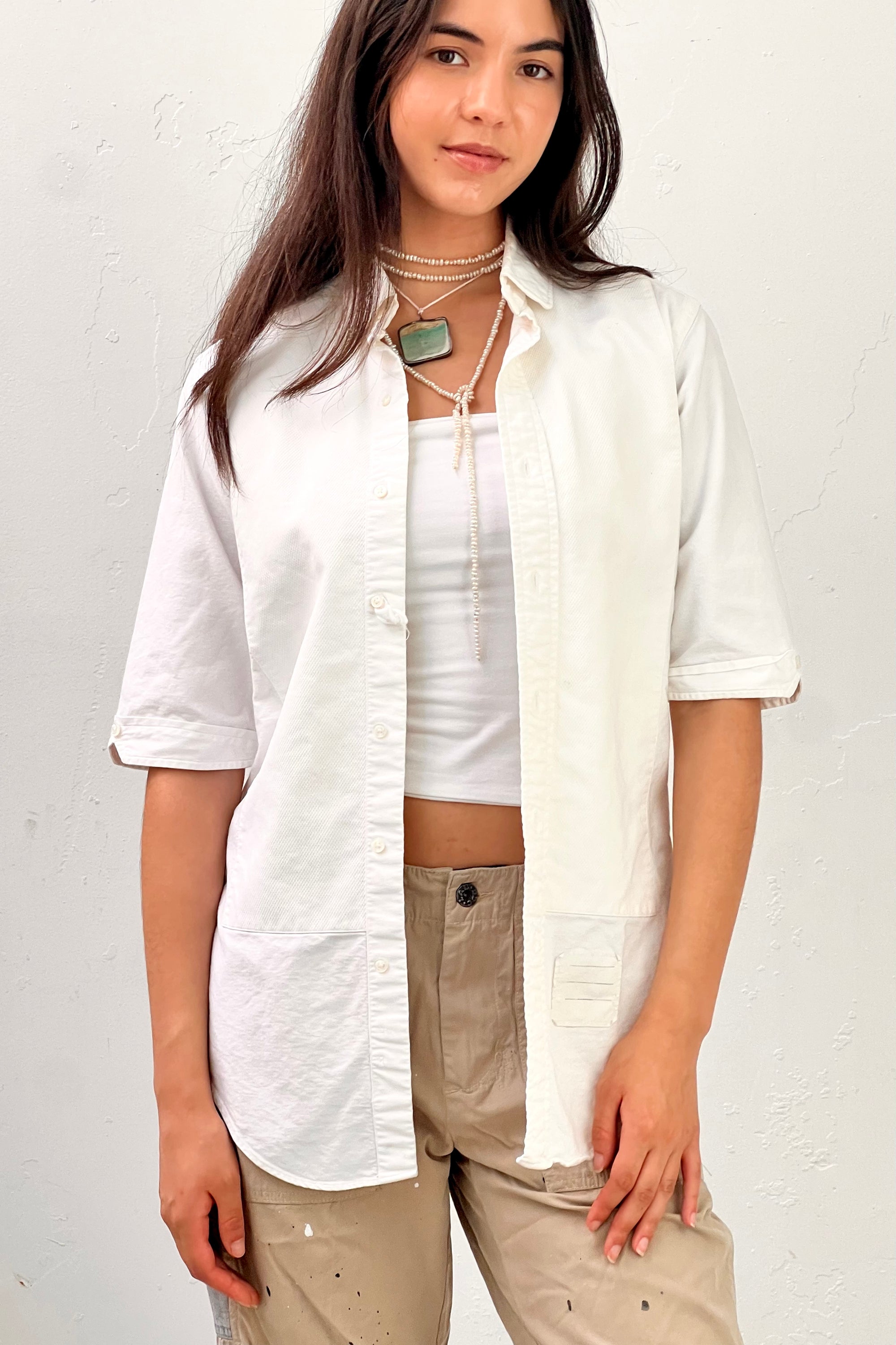 Vintage Thom Browne Button Up Selected by Anna Corinna