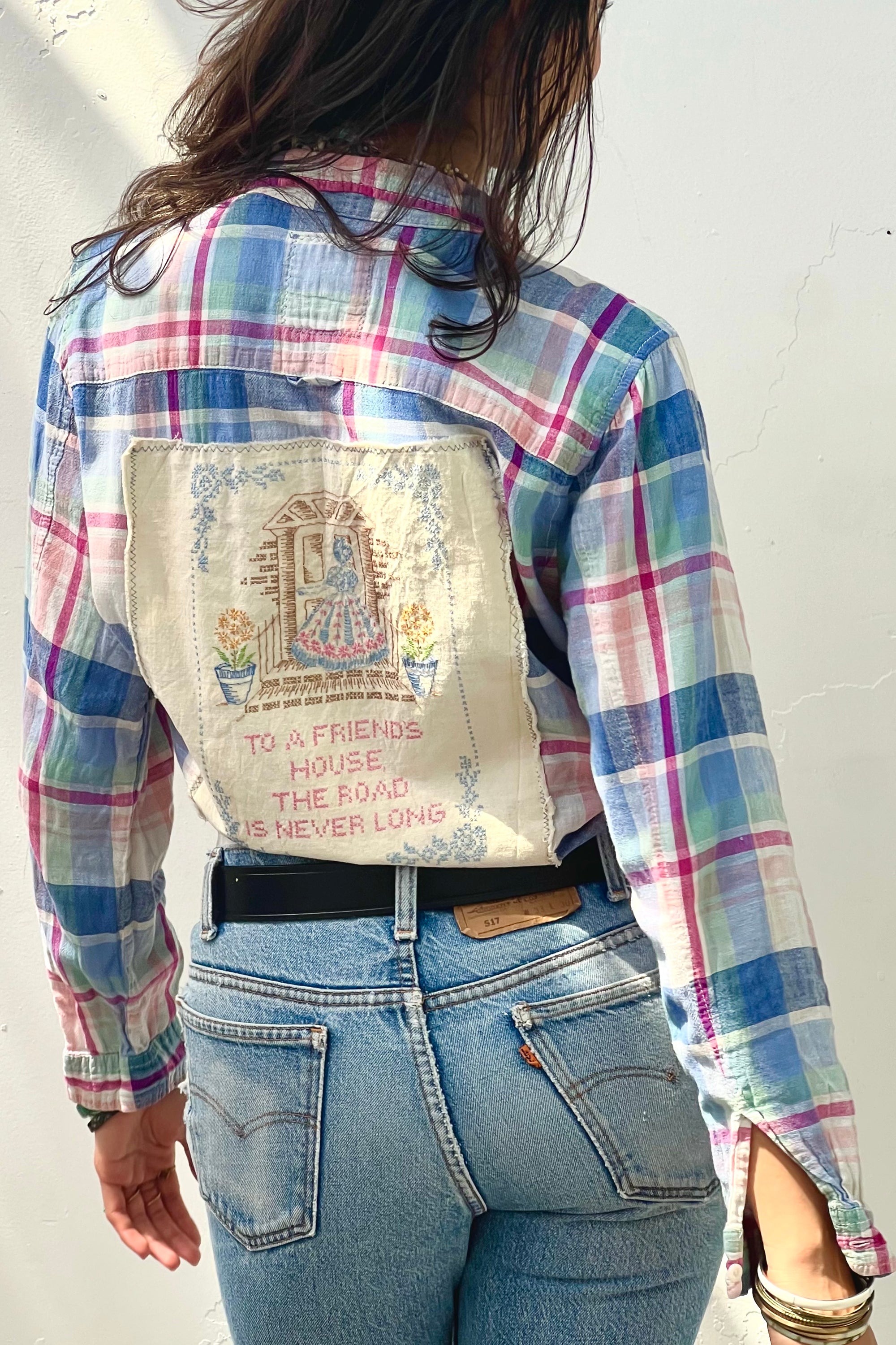 Anna Corinna Reworked Vintage Friend's House Button Down