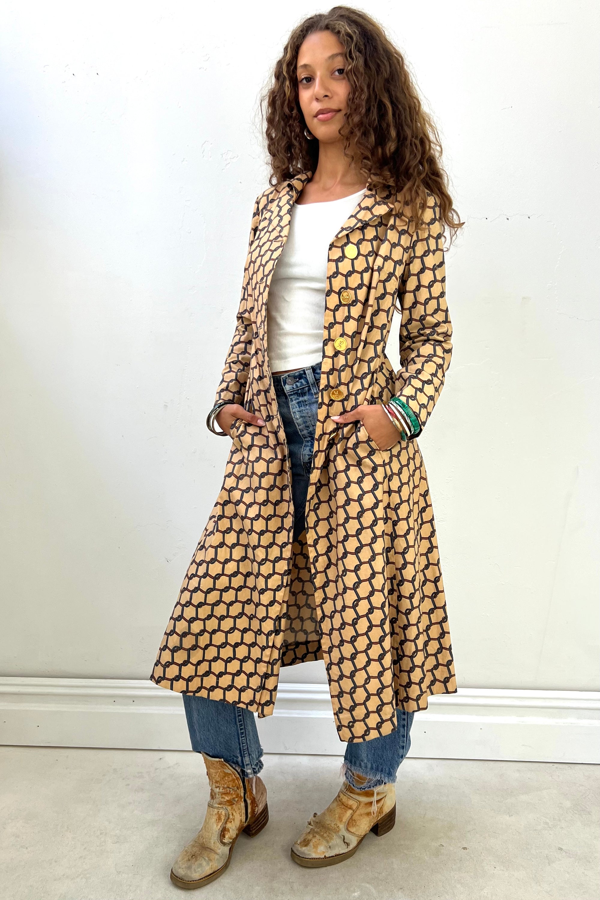 Vintage Roberta di Camerino Trench Jacket  Selected by Anna Corinna