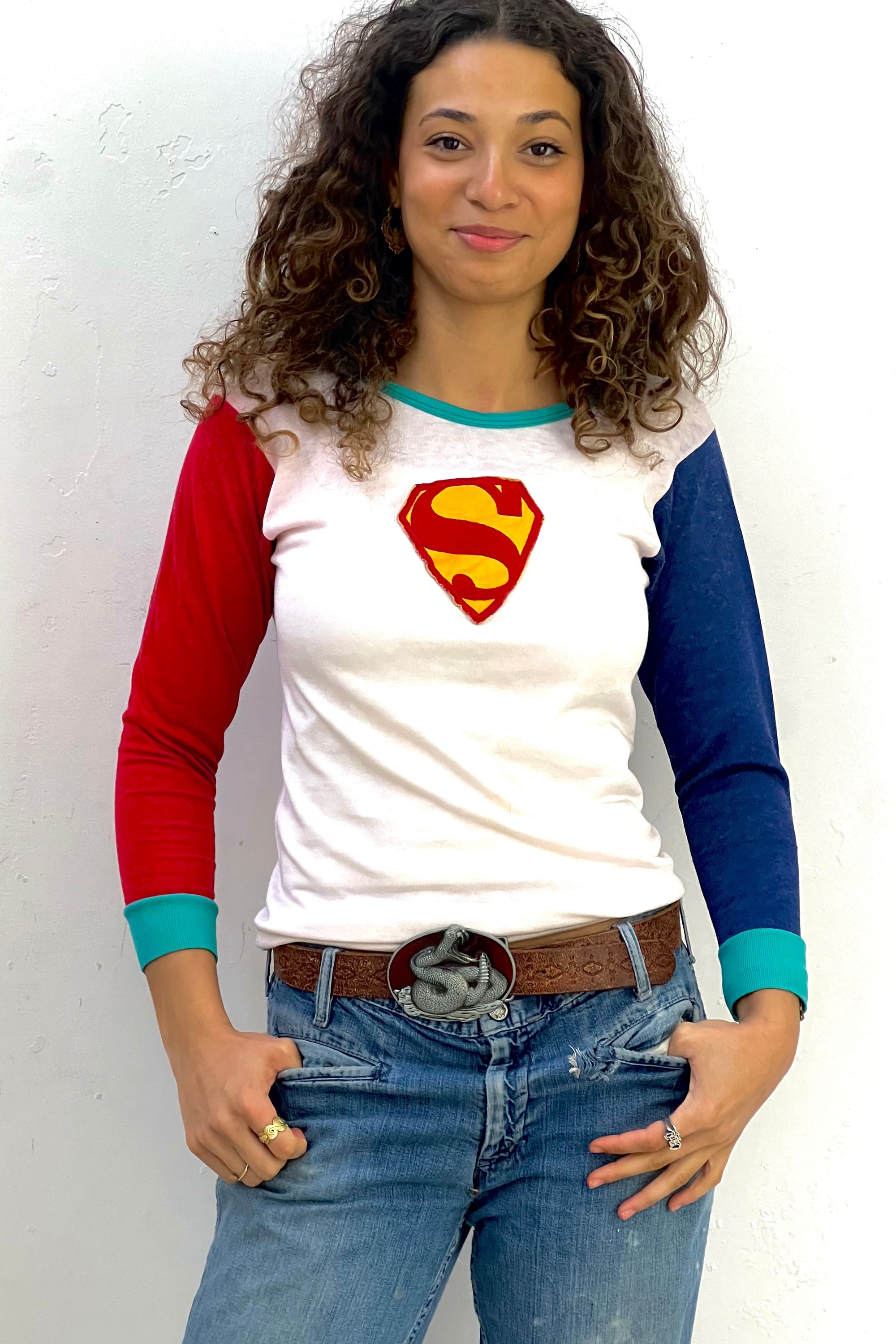 Vintage 1960's Superman Top