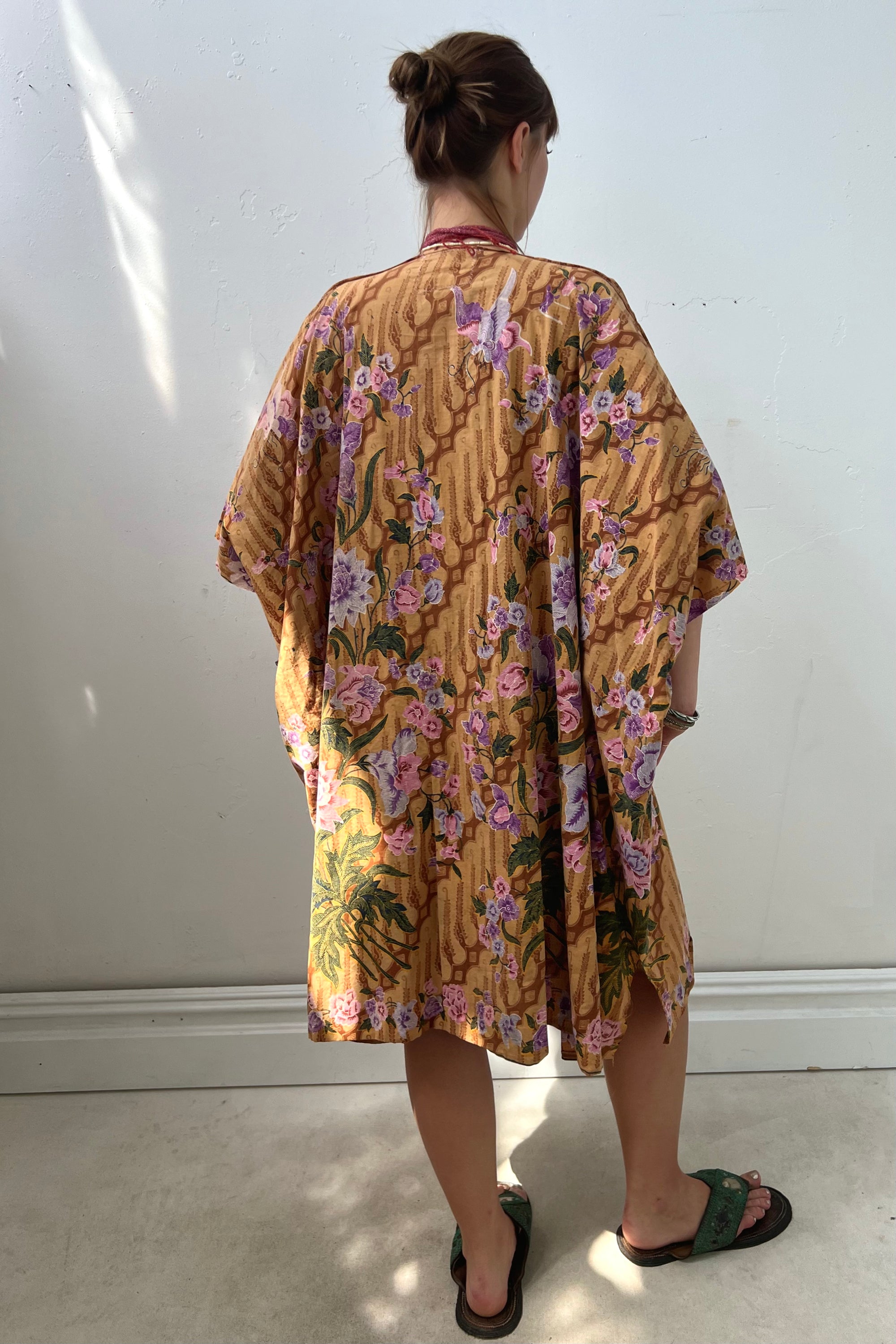 Anna Corinna Reworked Vintage Batiq Smock Dress