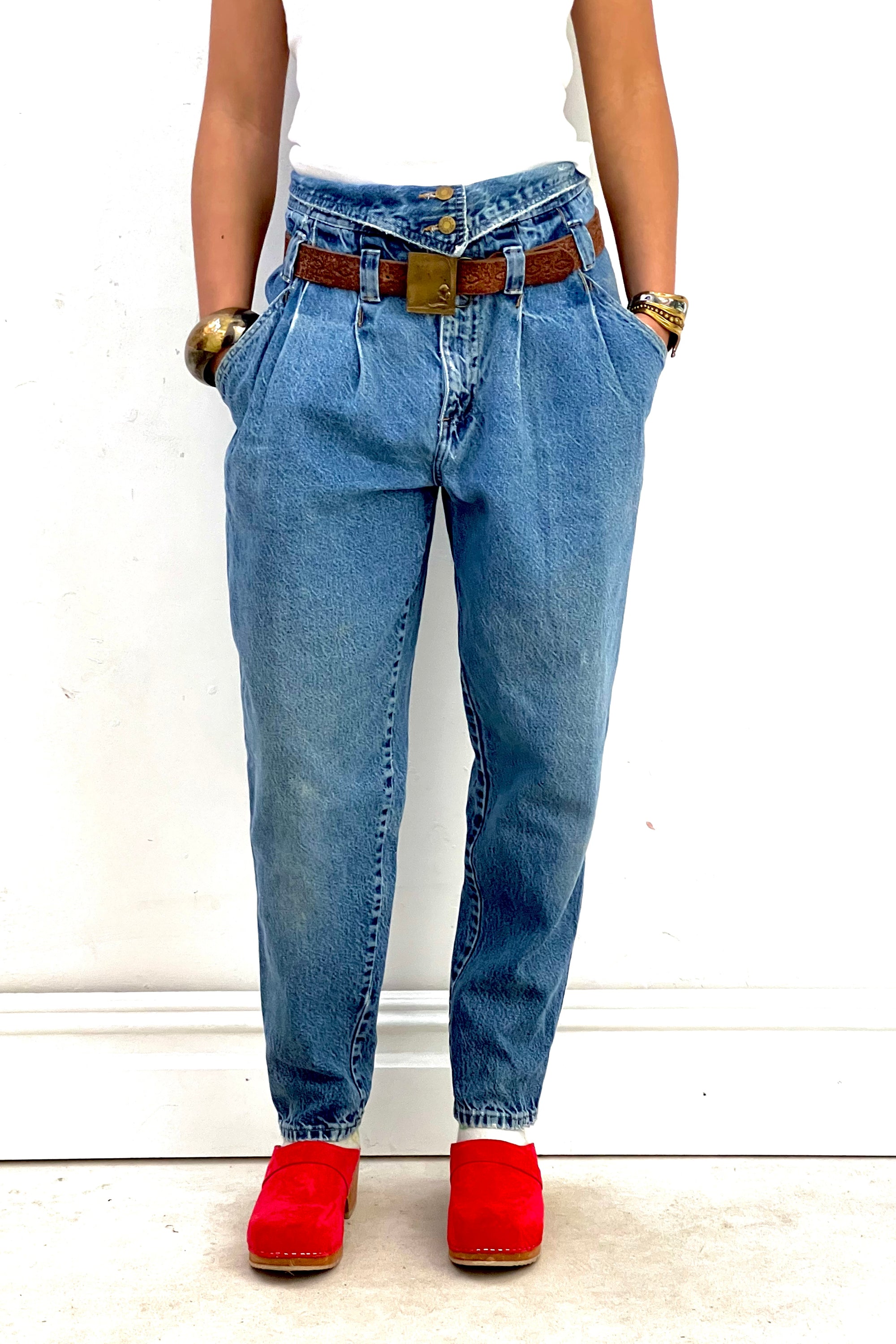 Vintage Jack Mulqueen Paperbag Jeans