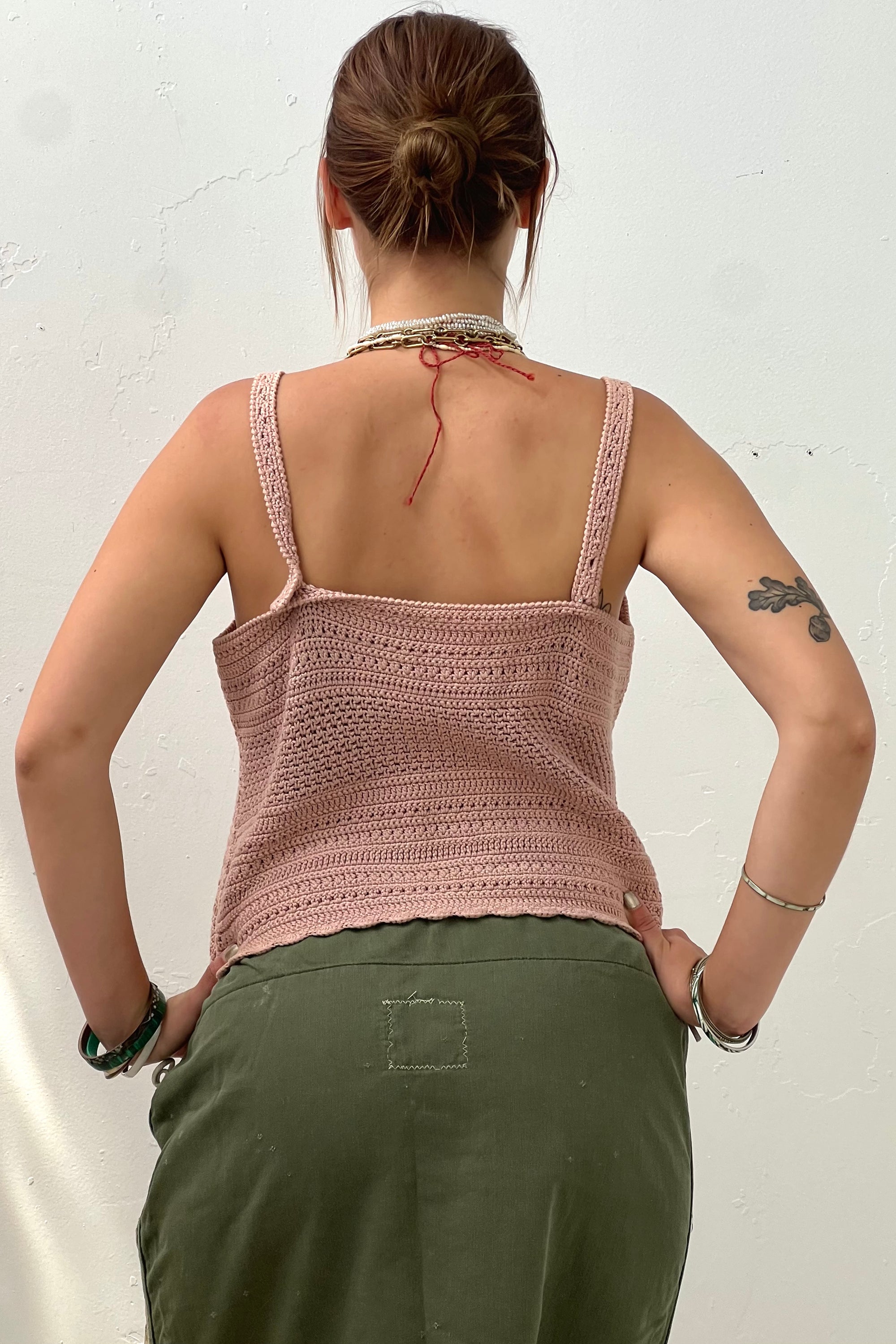 Vintage Crocheted Tank Selected by Anna Corinna