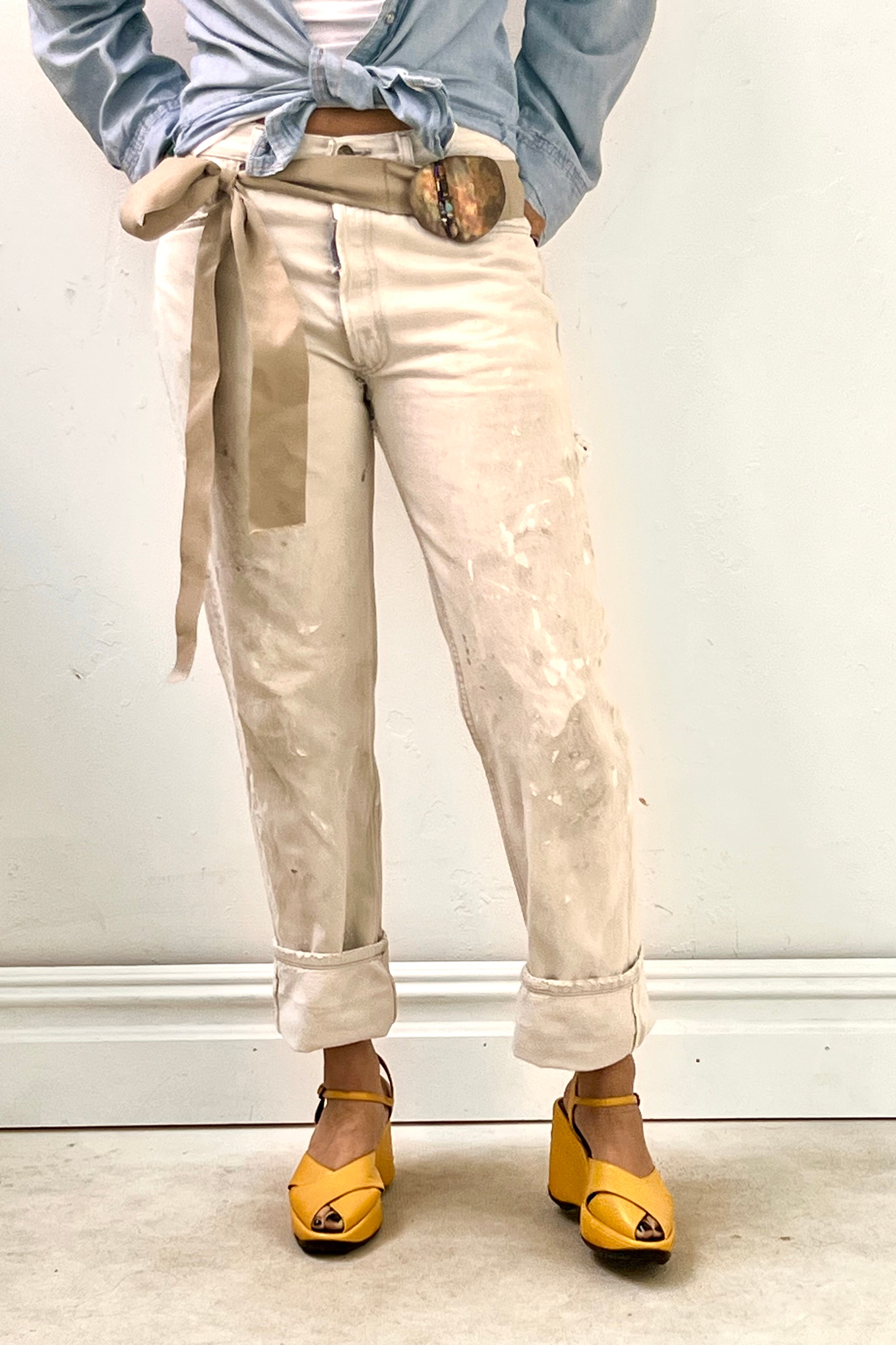 Vintage Thrashed Levi's Selected by Anna Corinna