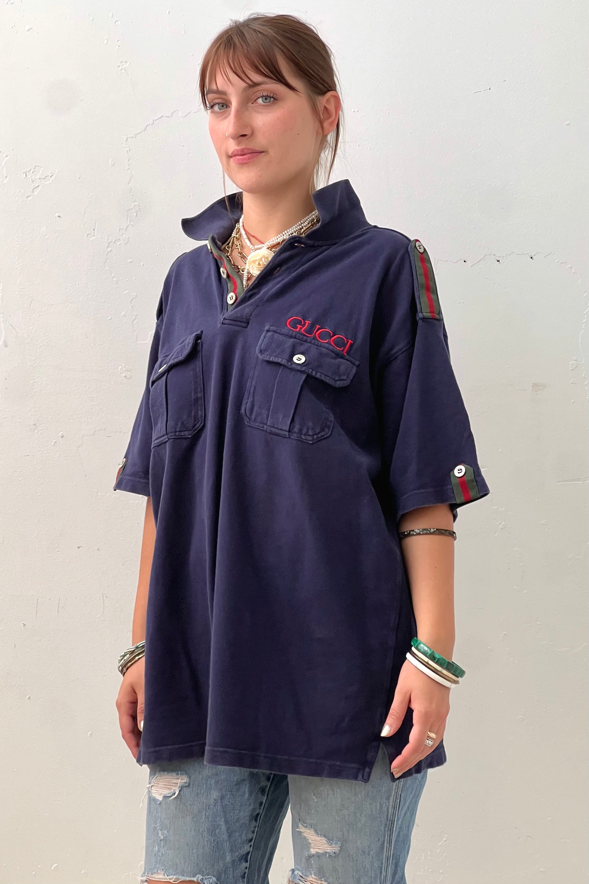Vintage Gucci Top Selected by Anna Corinna