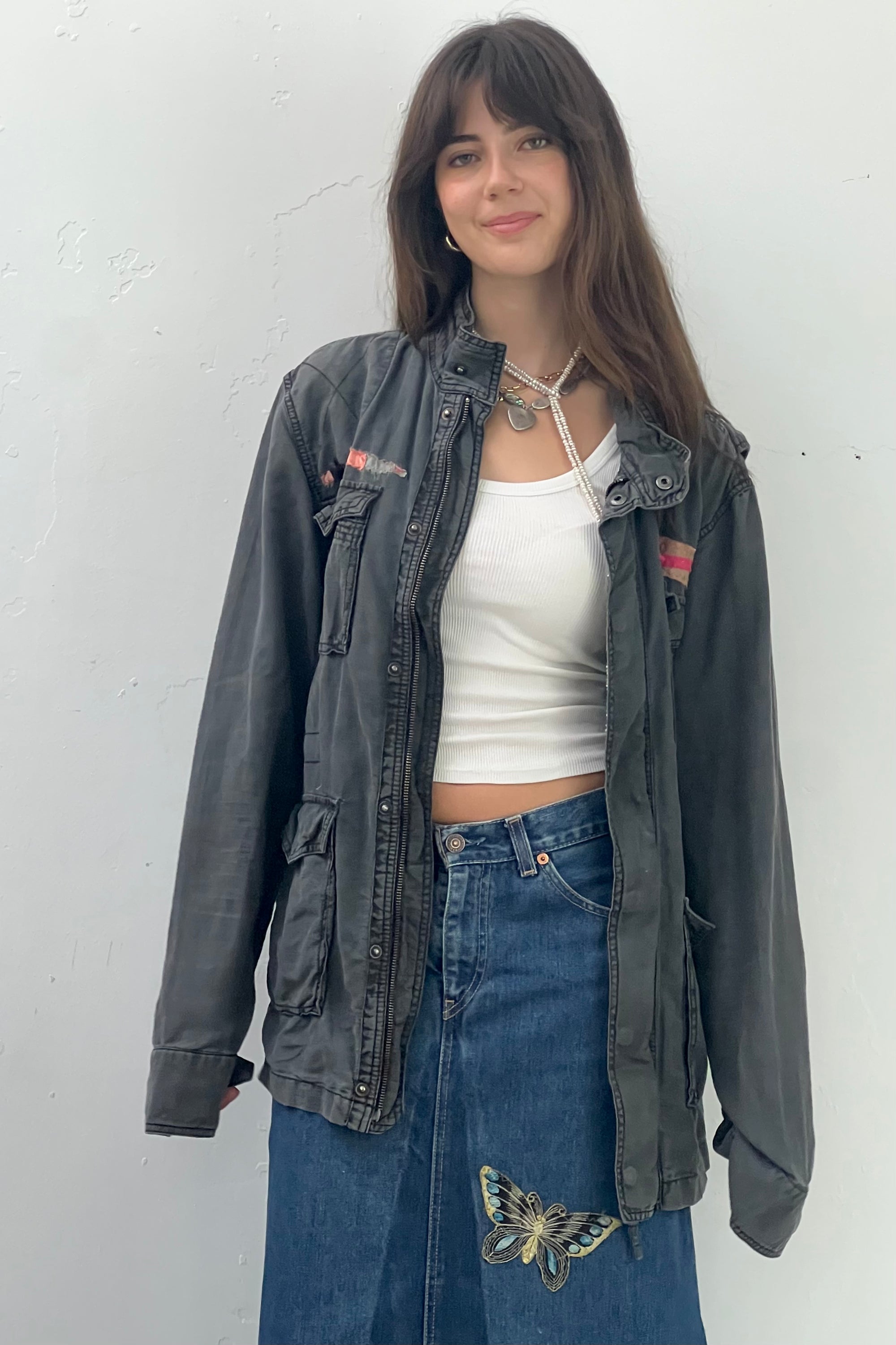 Anna Corinna Reworked Vintage Patched Jacket