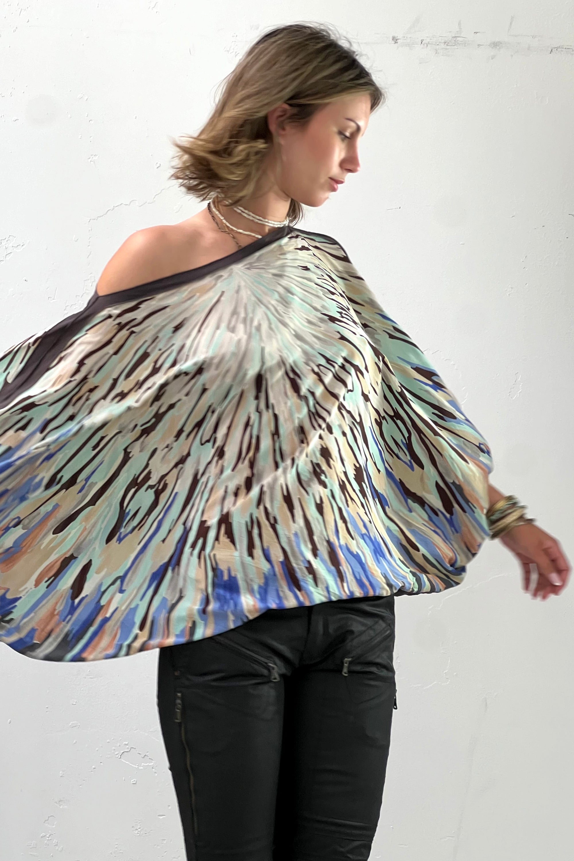 Vintage Missoni Silk Top Selected by Anna Corinna