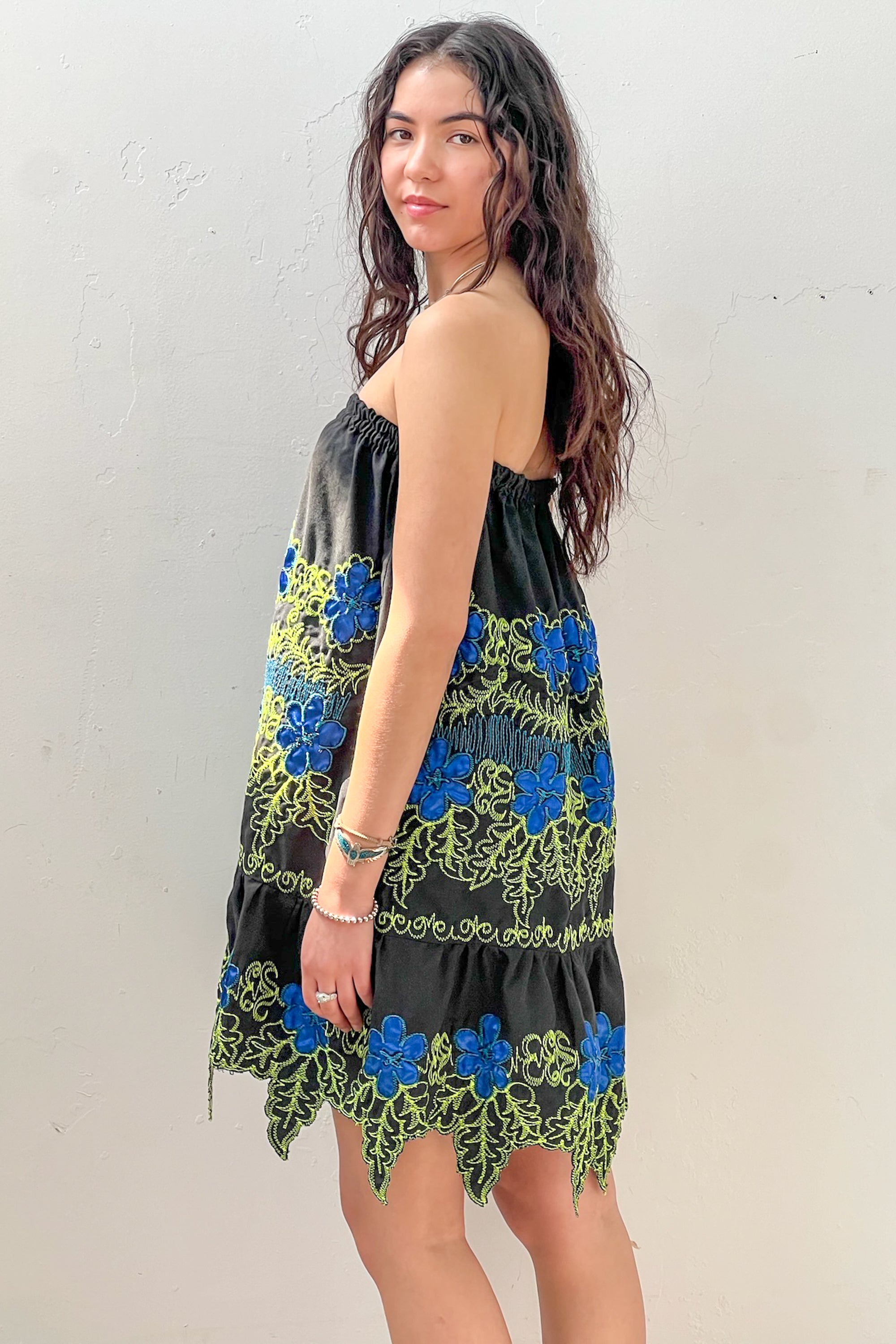 Vintage Embroidered Dress or Skirt