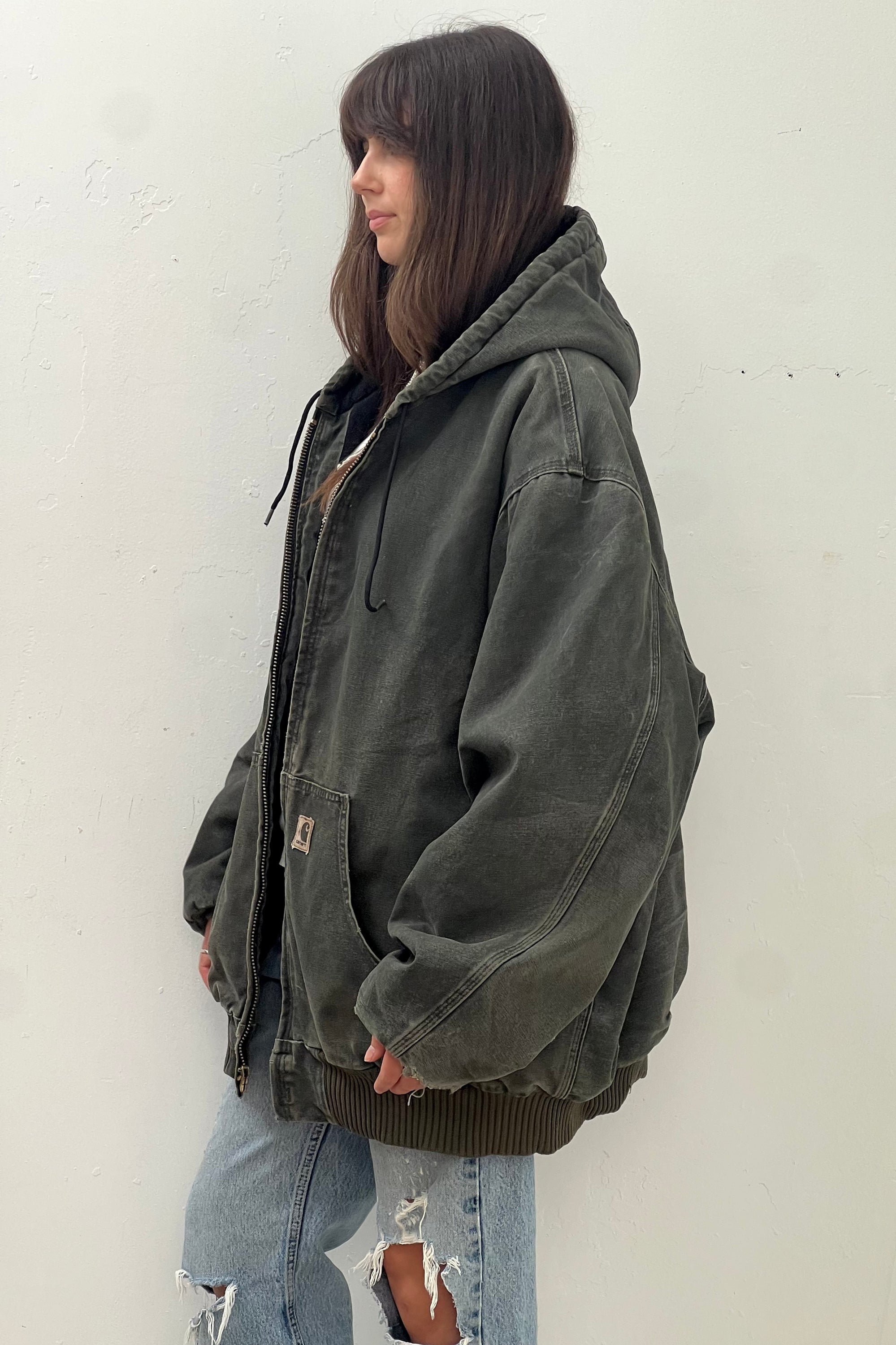 Vintage Carhartt Hoodie Jacket Selected by Anna Corinna
