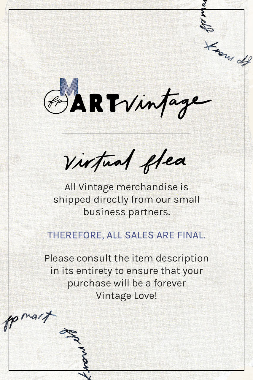Vintage Flowered Duster Coverup
