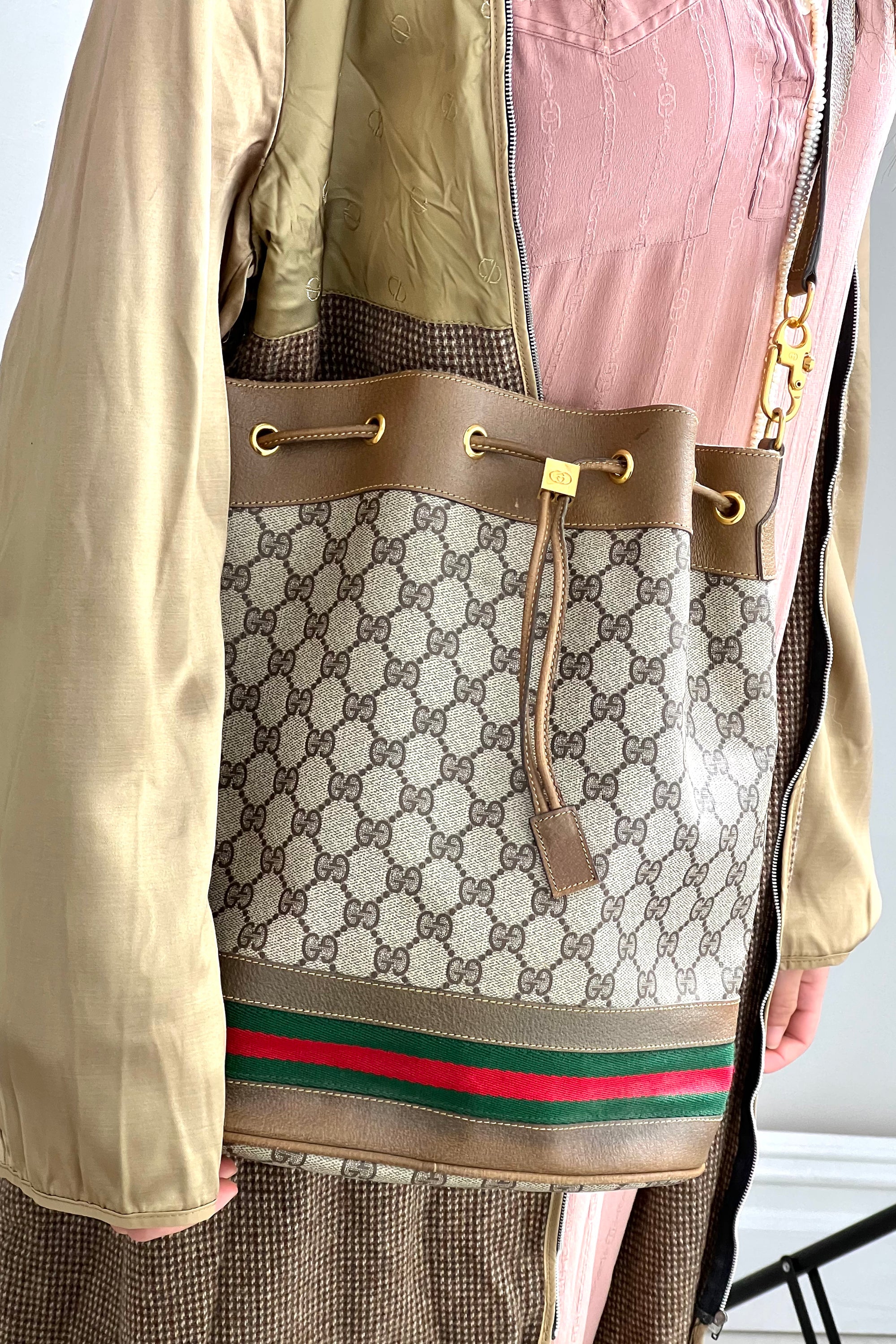 Vintage Gucci Bucket Bag Selected by Anna Corinna