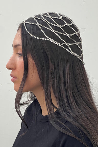 Vintage Rhinestone Head Piece