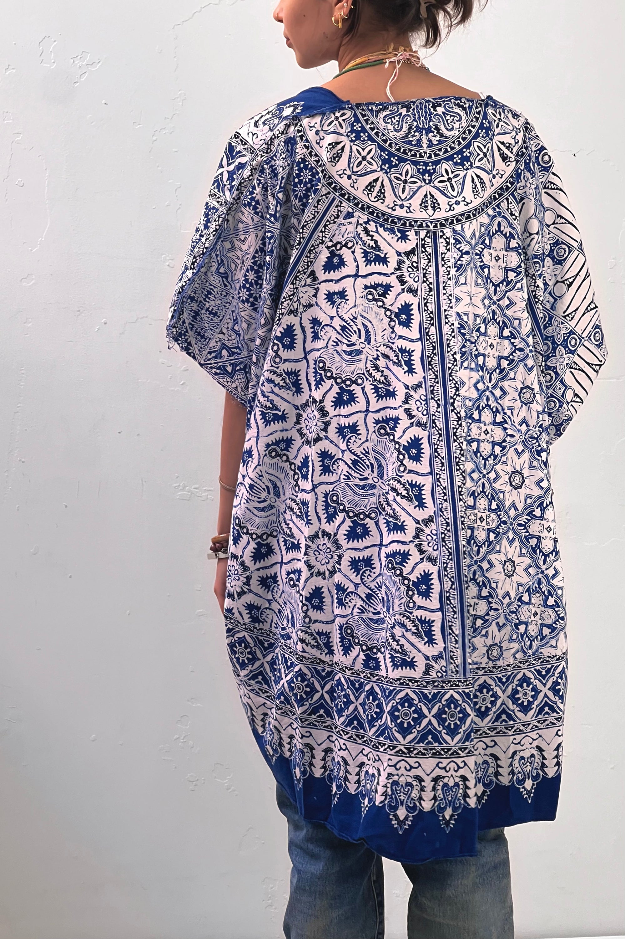 Anna Corinna Reworked Vintage Batiq Jacket