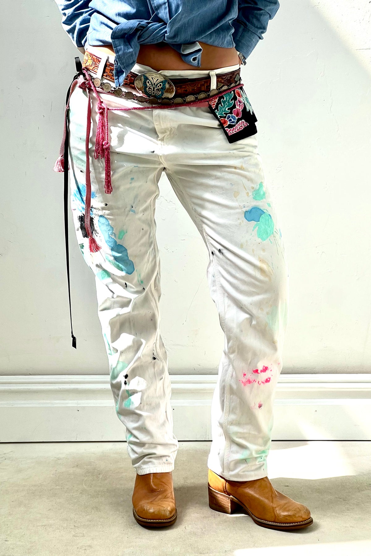 Carhartt 90s Splattered Pants Reworked Vintage