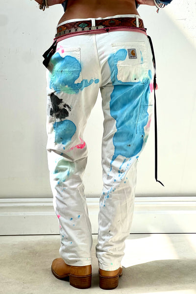 Carhartt 90s Splattered Pants Reworked Vintage