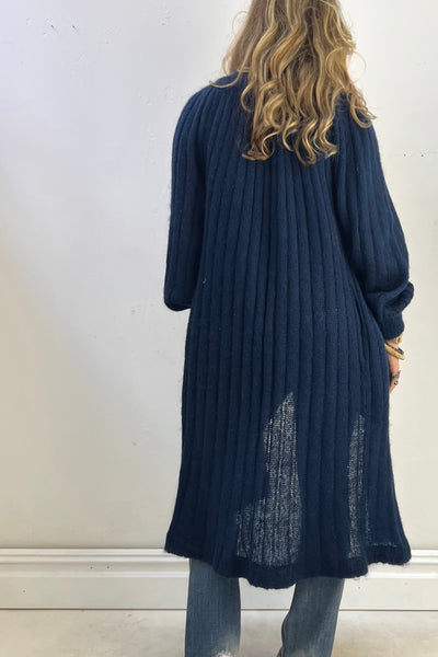I. Magnin Wool 1970s Sweater Coat Vintage