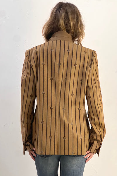 Gucci Wool 2000s Blazer Jacket Vintage