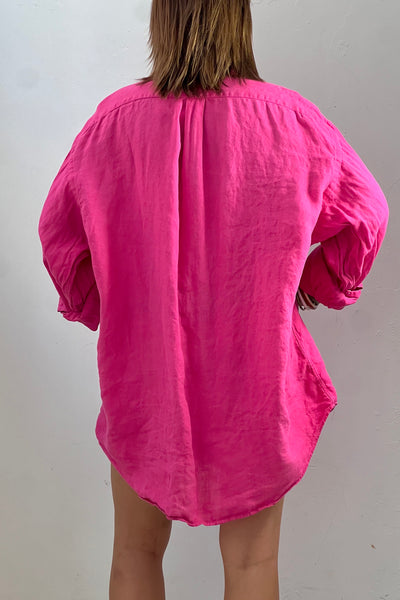 Vintage Ralph Lauren Linen Top Cover Up, view 3