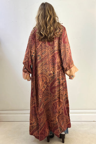 Victoria's Secret Silk 1990s Maxi Robe Coat Vintage