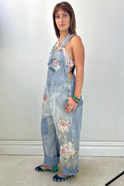 Vintage Key Overalls Reworked by Magdalenkala, view 3