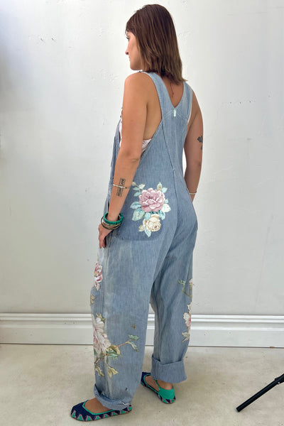 Vintage Key Overalls Reworked by Magdalenkala, view 2