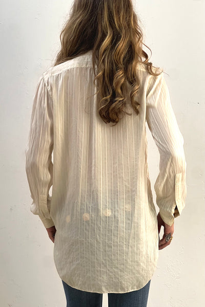 Ralph Lauren Silk 90s Button Down Vintage
