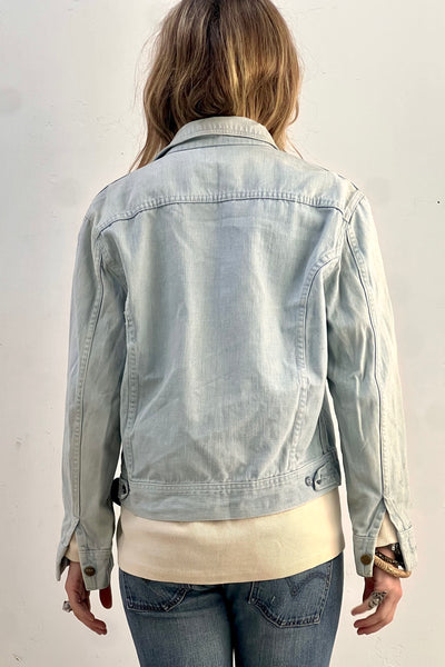 Lee Brushed Denim 1970s Jean Jacket Vintage