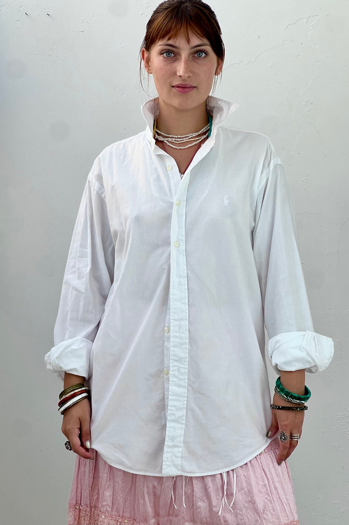 Ralph Lauren Cotton 90s Button Down Vintage