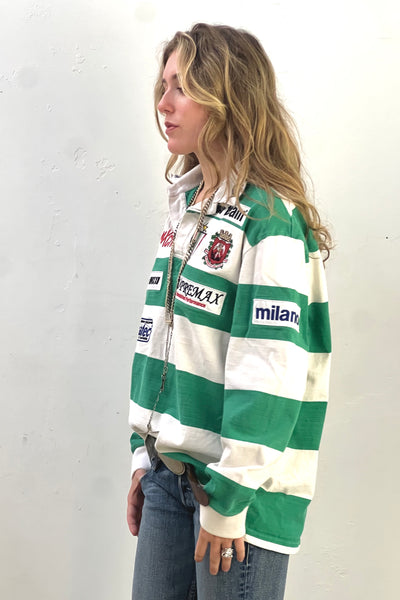 Supreme Cotton 2000s Striped Rugby Vintage