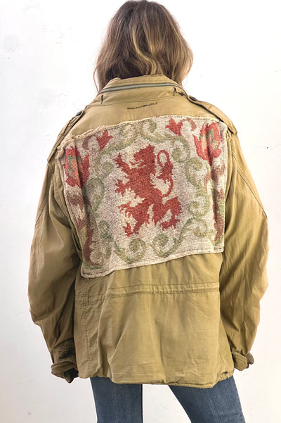 Abercrombie & Fitch Cotton 2000s Army Jacket Reworked Vintage