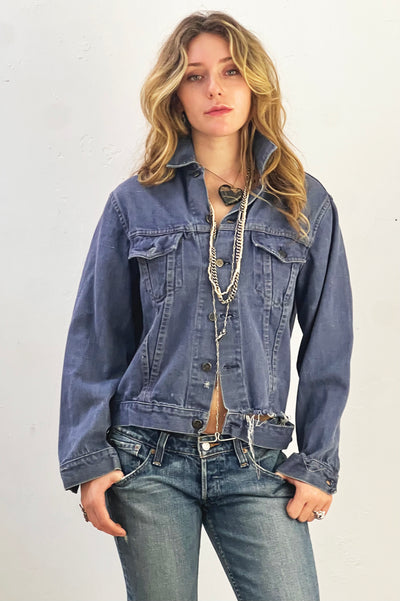 Dude Western Denim 1970s Jean Jacket Vintage