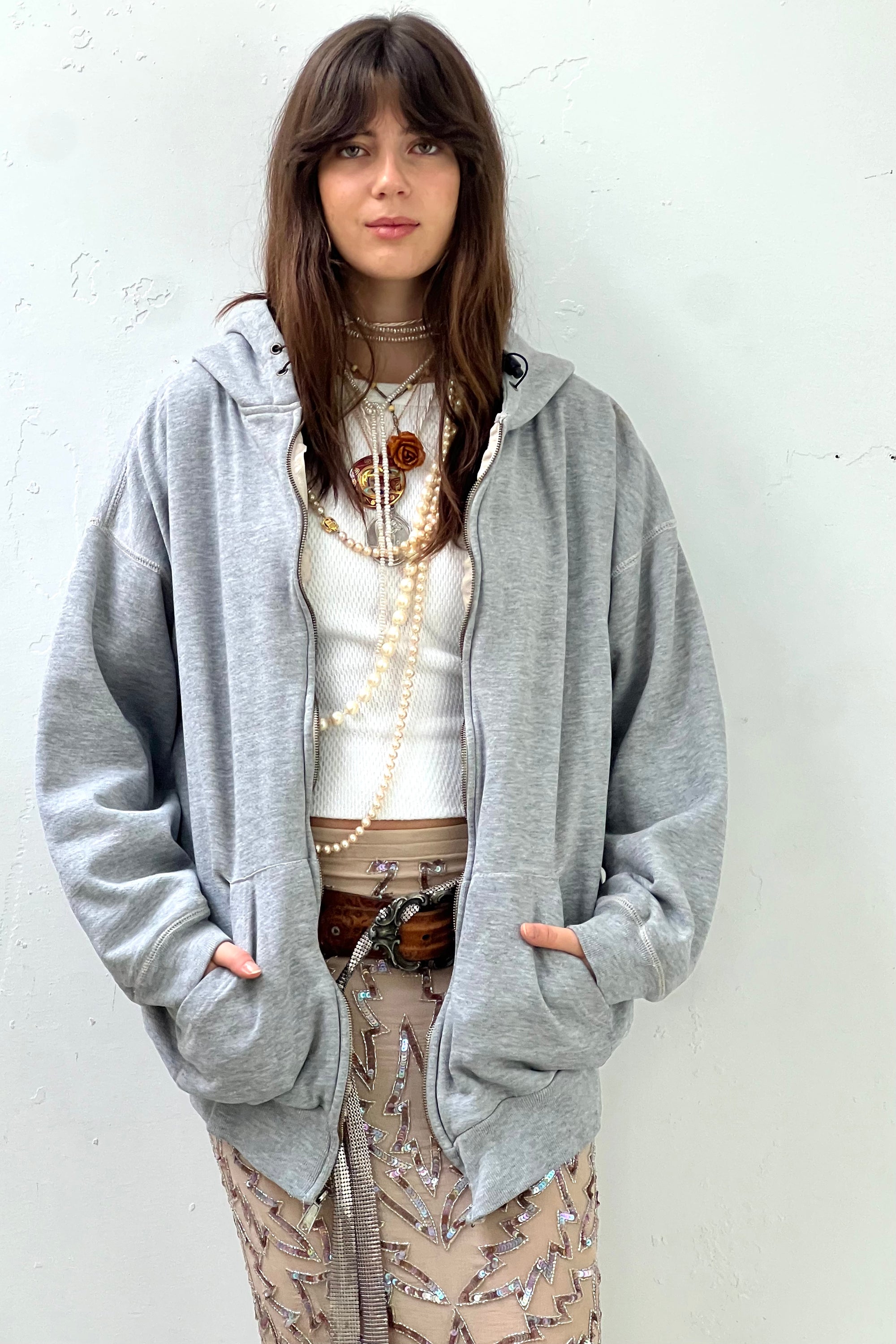 Vintage Insulated Hoodie Selected by Anna Corinna