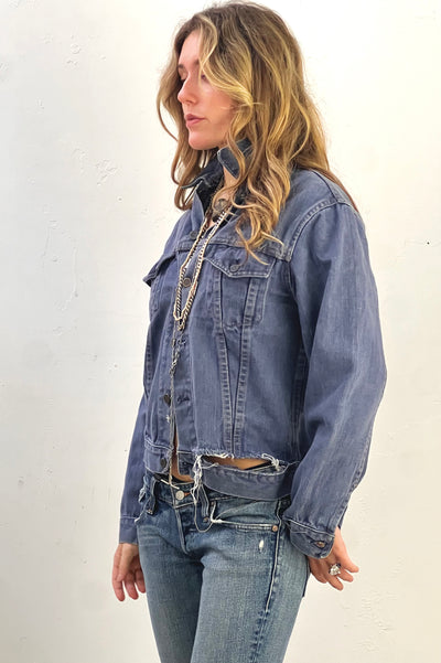 Dude Western Denim 1970s Jean Jacket Vintage