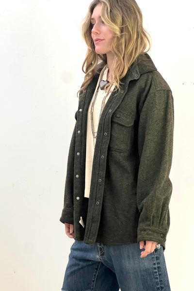 Woolrich Wool 2000s Shirt Jacket Vintage