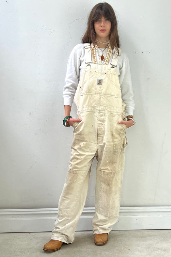 Vintage Carhartt Painter's Overalls, Cotton
