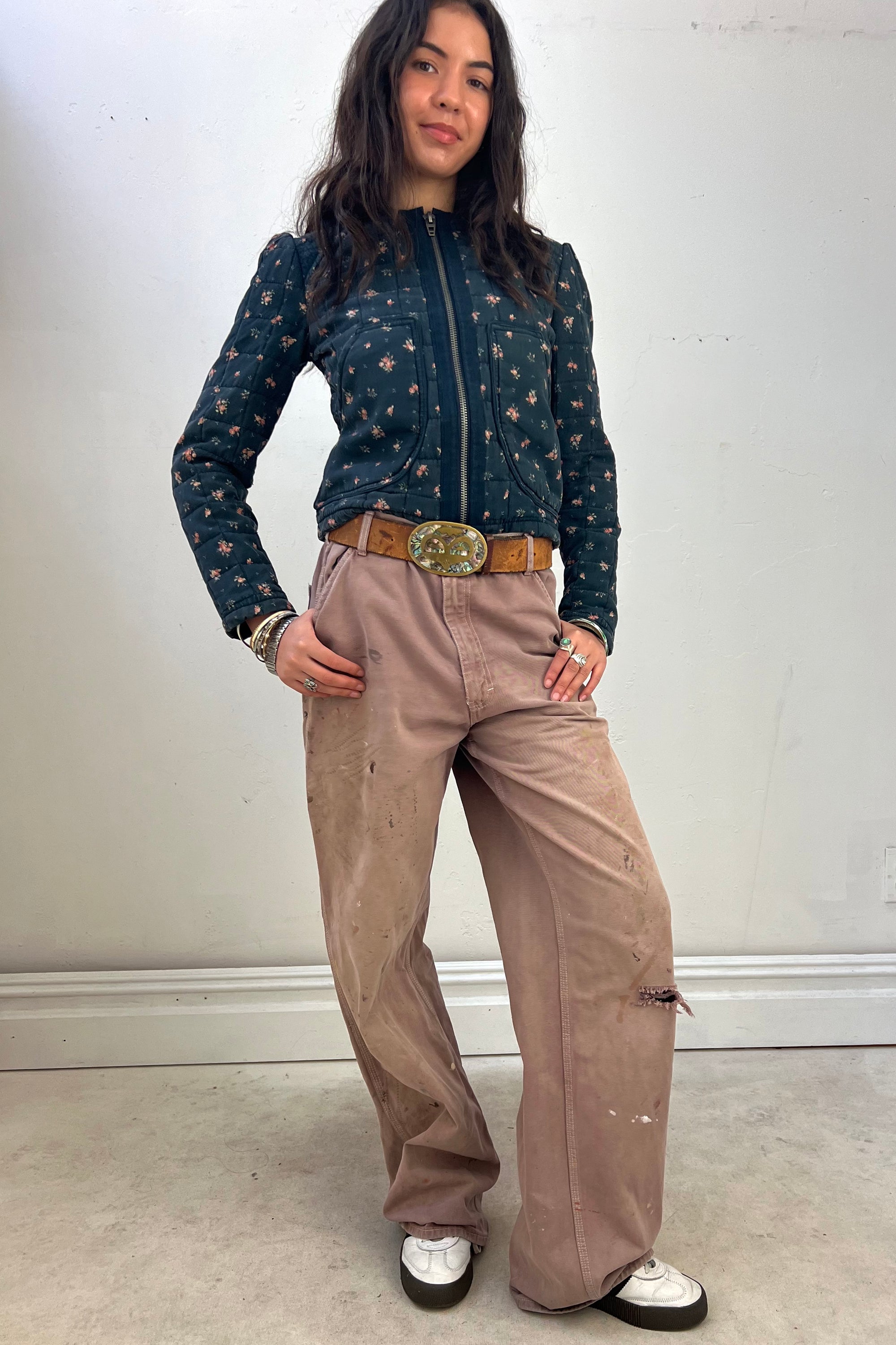 Vintage Smith Dusty Plum Painter's Pants Selected by Anna Corinna