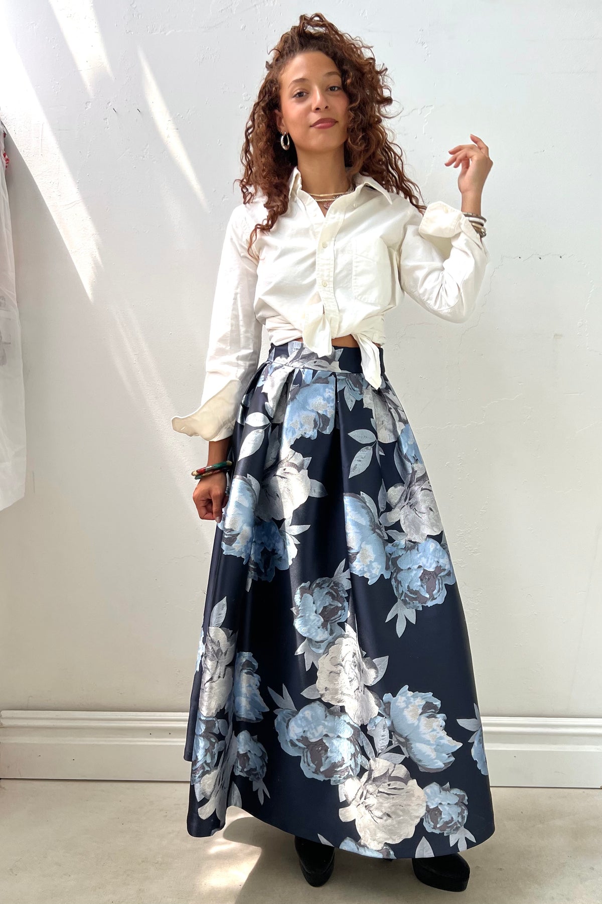 Vintage Brocade Ballgown Skirt