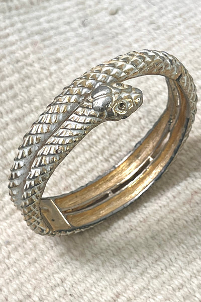 Bracelet Snake 60s Cuff Vintage