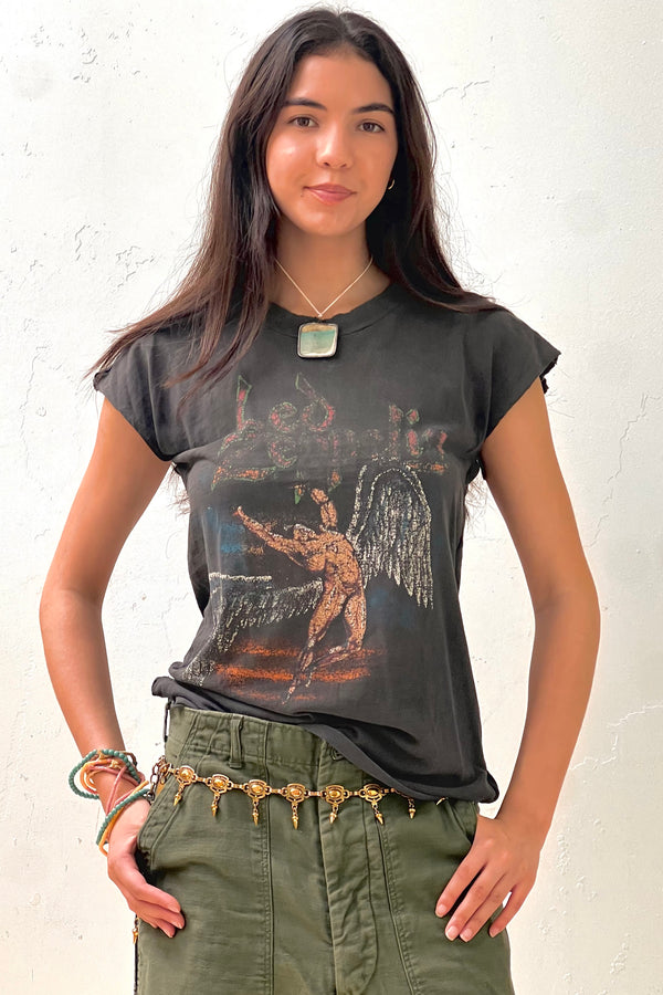 Vintage Led Zeppelin Rock T, Cotton