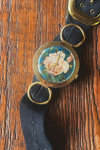 Fashion Time Flower 60s Watch Vintage