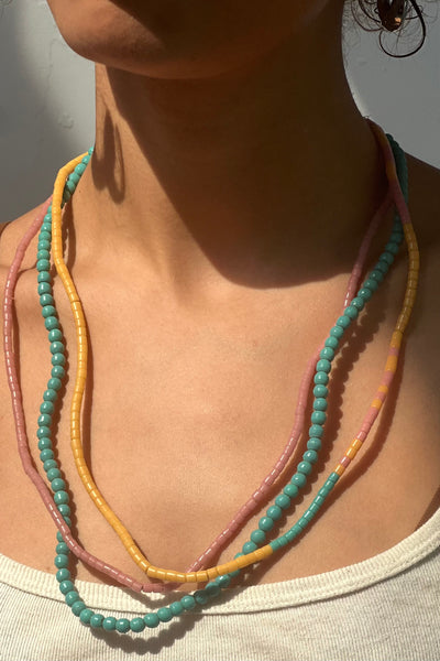 Vintage Three African Bead Strands, view 2