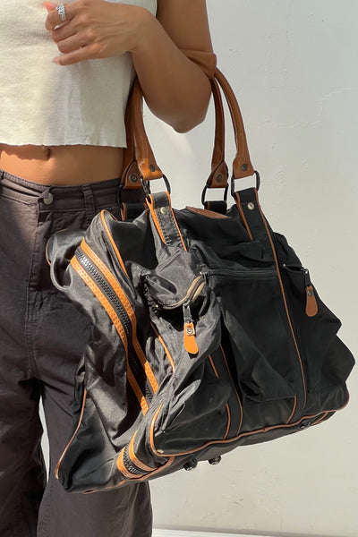 Vintage YSL Overnighter, view 3