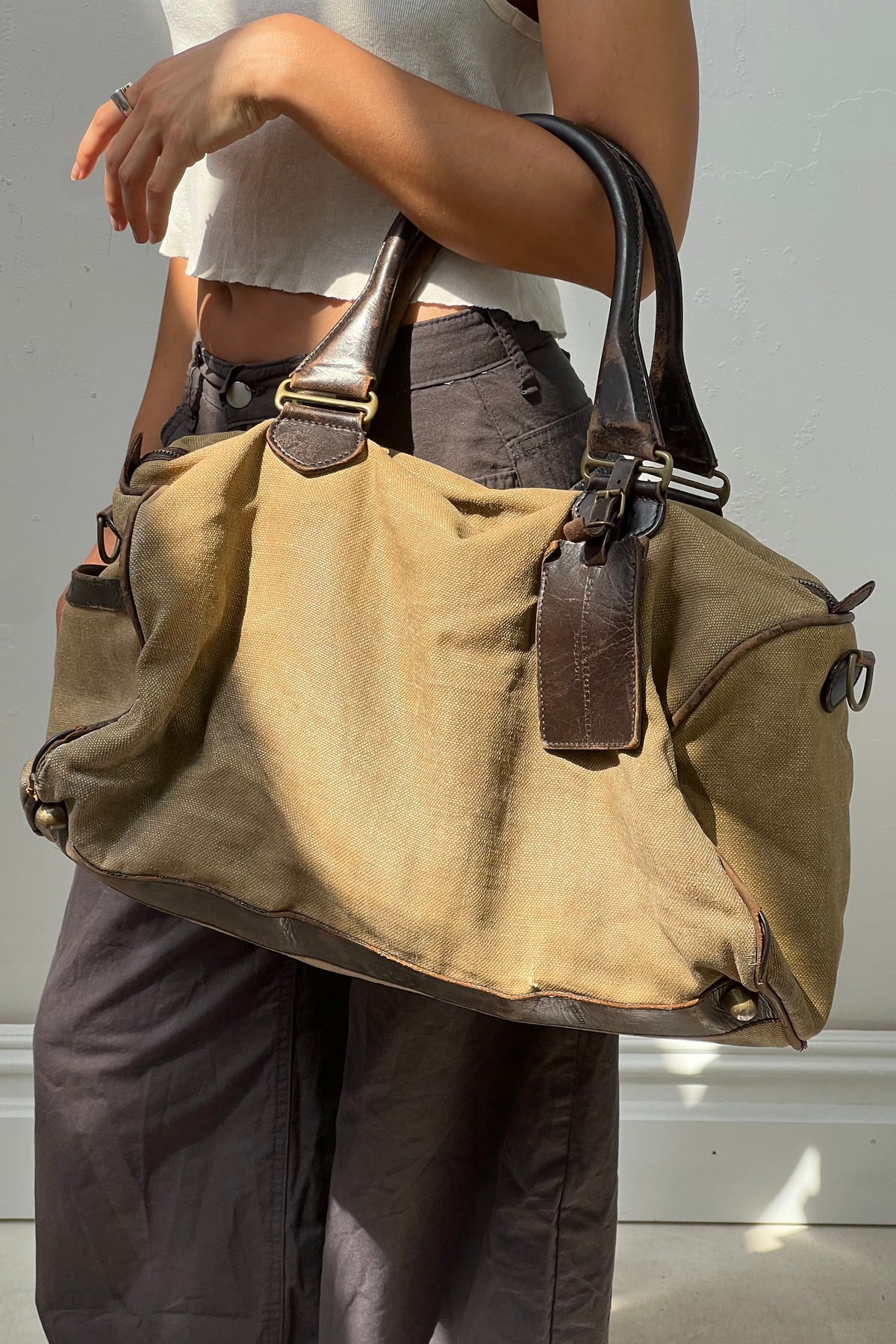 Vintage Holland & Holland Thrashed Duffel