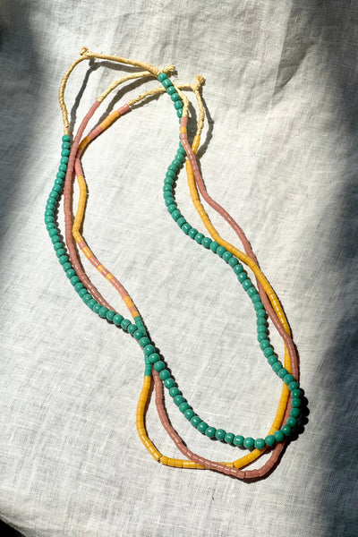 Vintage Three African Bead Strands, view 3